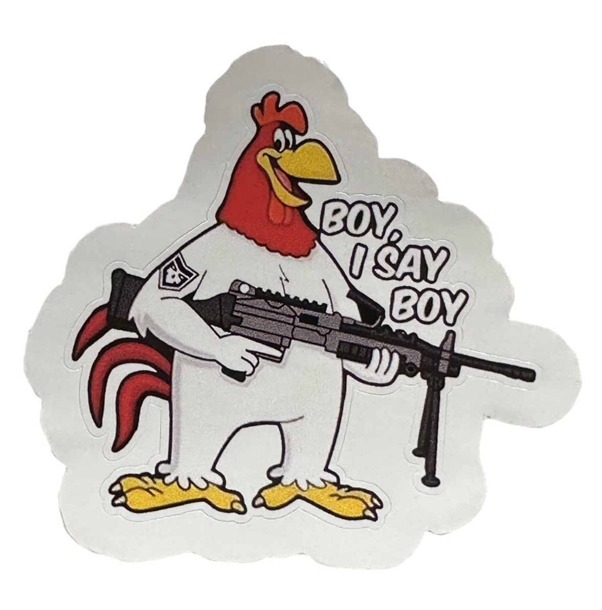 NRA 2A FOGHORN LEGHORN “Boy I Say Boy” 3” Inch Vinyl Sticker Decal 1PC