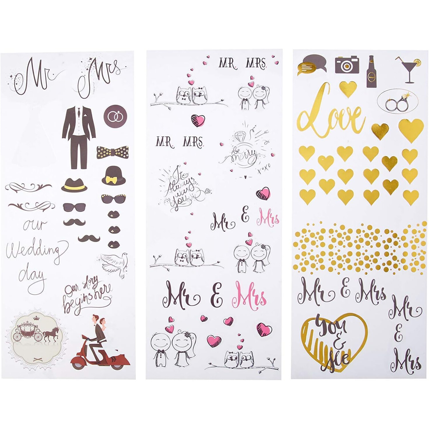 Zink Colorful & Decorative Sticker Sets for Instant Photo Projects
