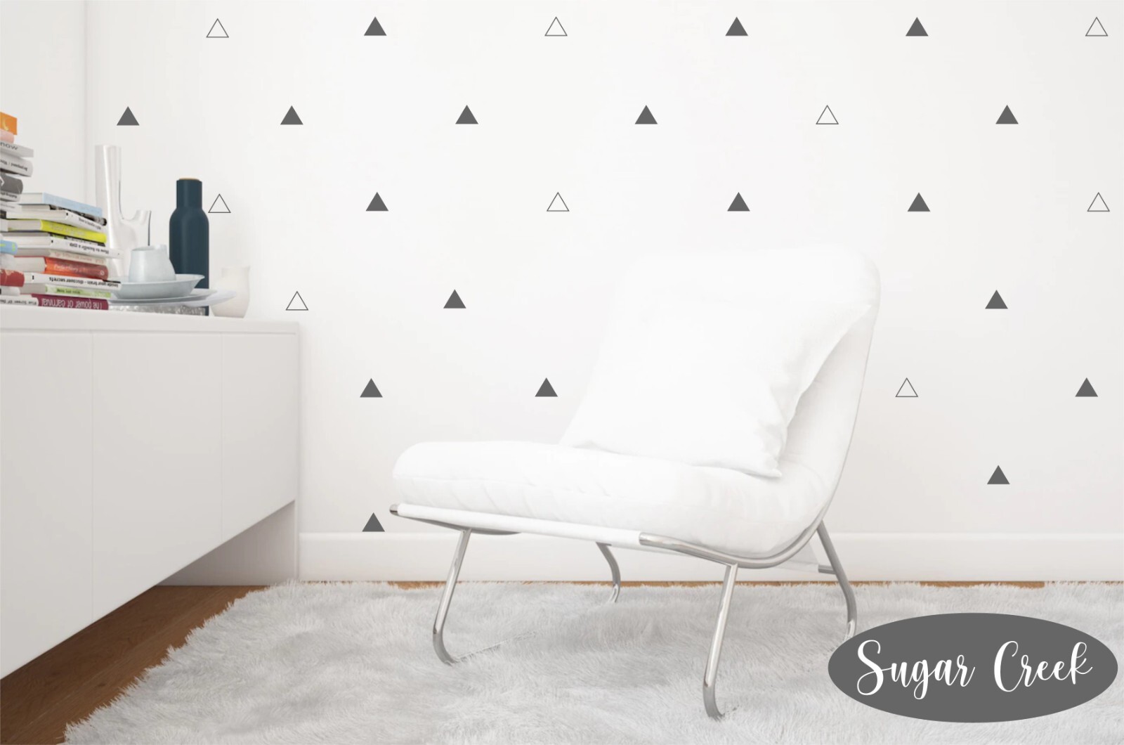 Triangle Vinyl Wall Decals- Tribal- Western- Geometric Shapes- Bedroom-Nursery