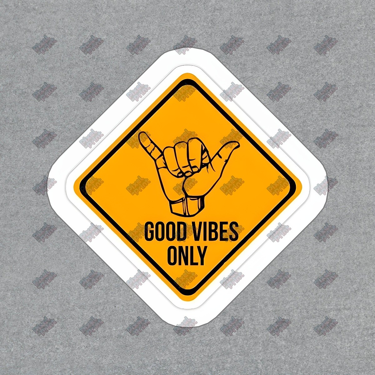 Good Vibes Only Vinyl Sticker Positive Energy Decal for Laptops, #643885