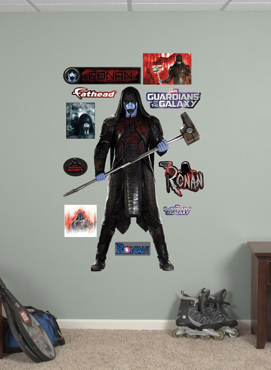 Fathead Ronan Guardian Of The Galaxy Marvel Comics Real Big Wall Decal 96-96100
