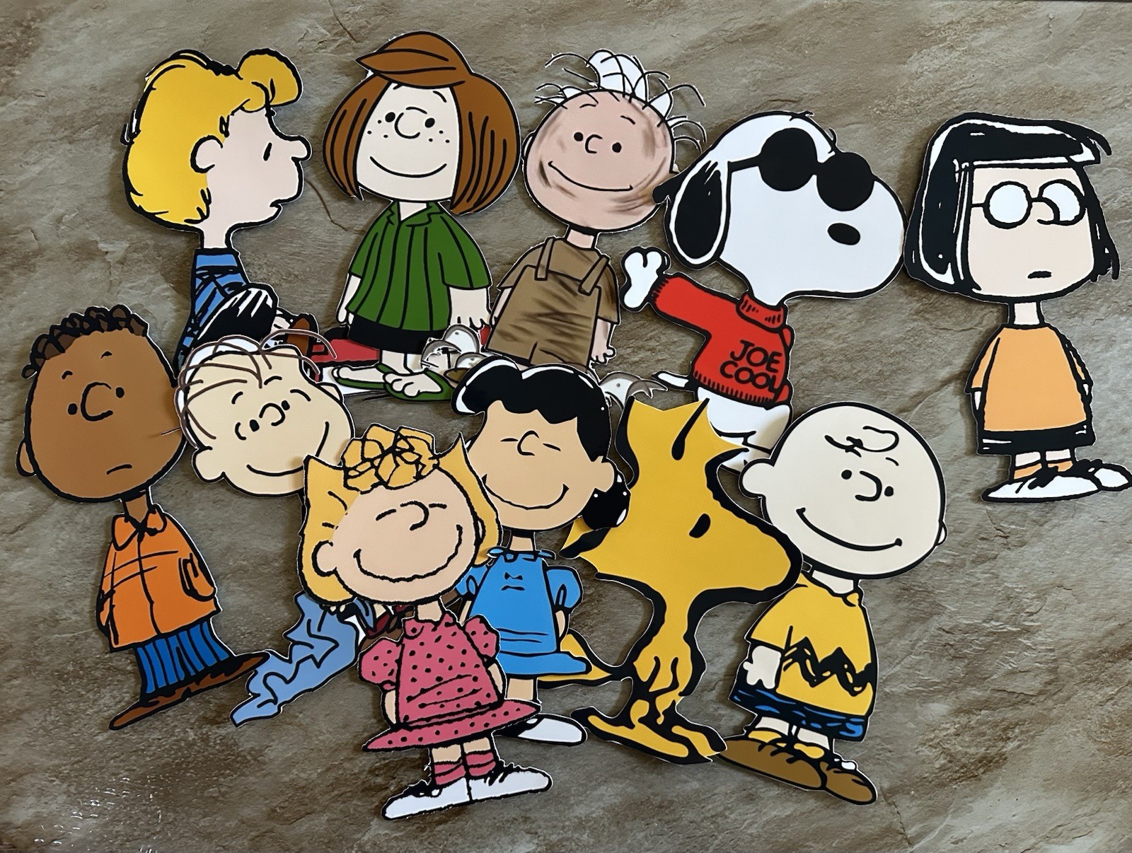 Peanuts Gang Vinyl Sticker Set