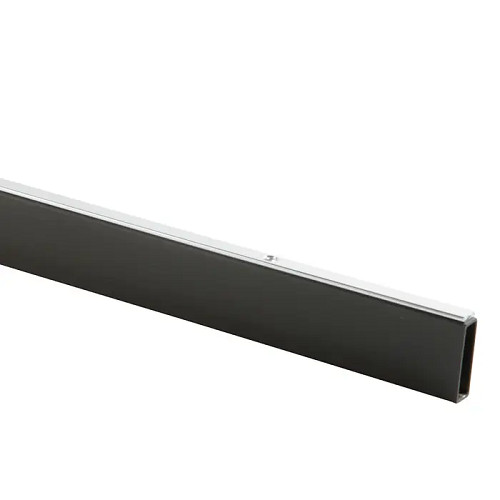 Econoco REMAB2 Rectangular Tubing Hangrail – Black (Pack of 10)