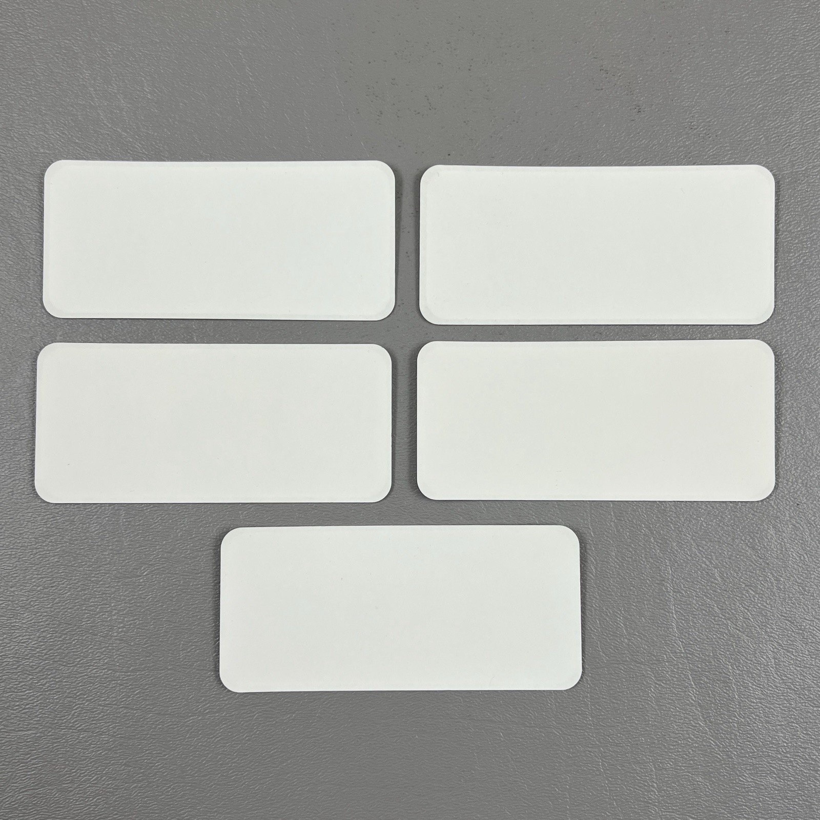 Lot Of 5 New Authentic YETI 2×4" Logo Sticker Decals Assorted Colors