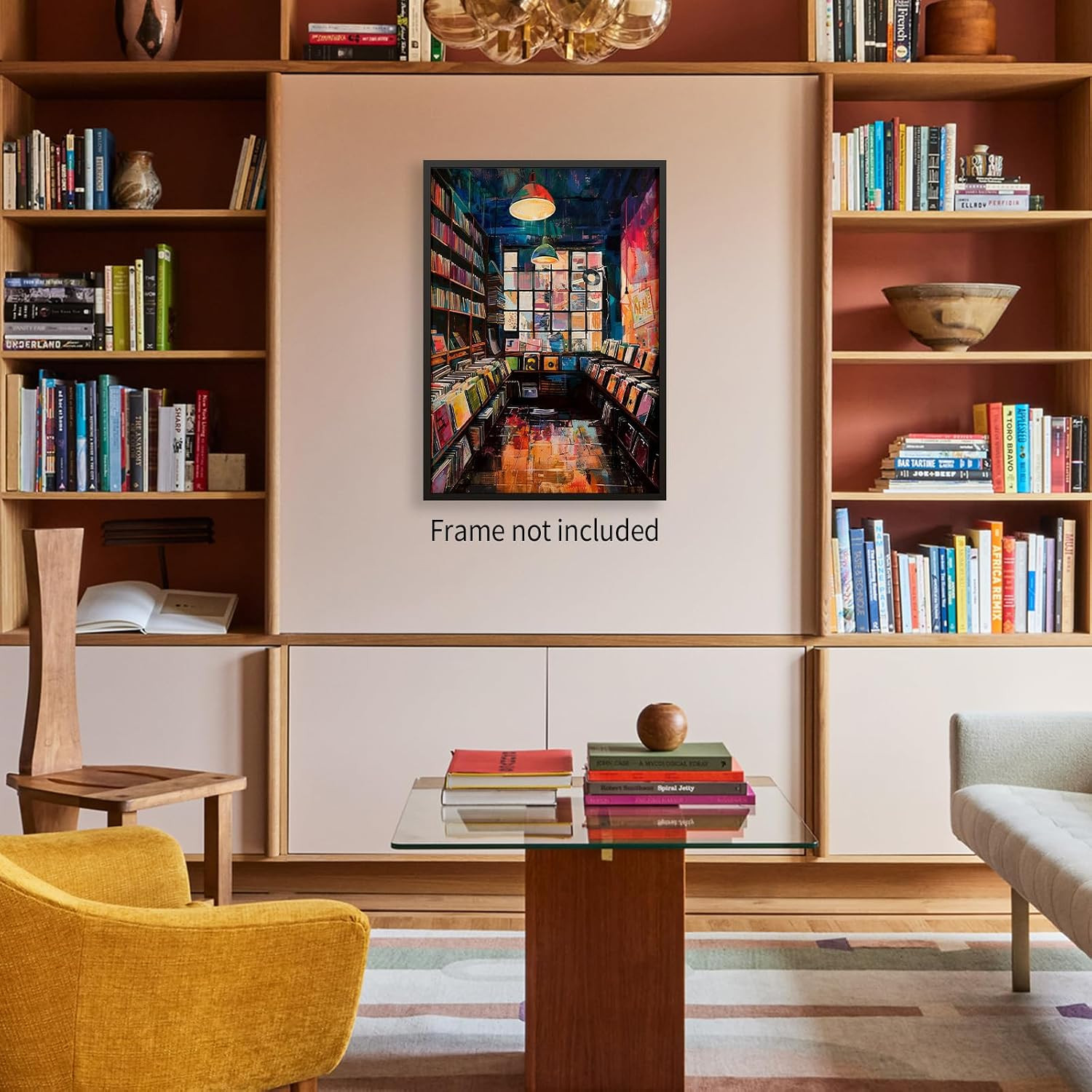 Vinyl Record Store Poster Music Album Cover Wall Art Vintage Aesthetic Prints fo