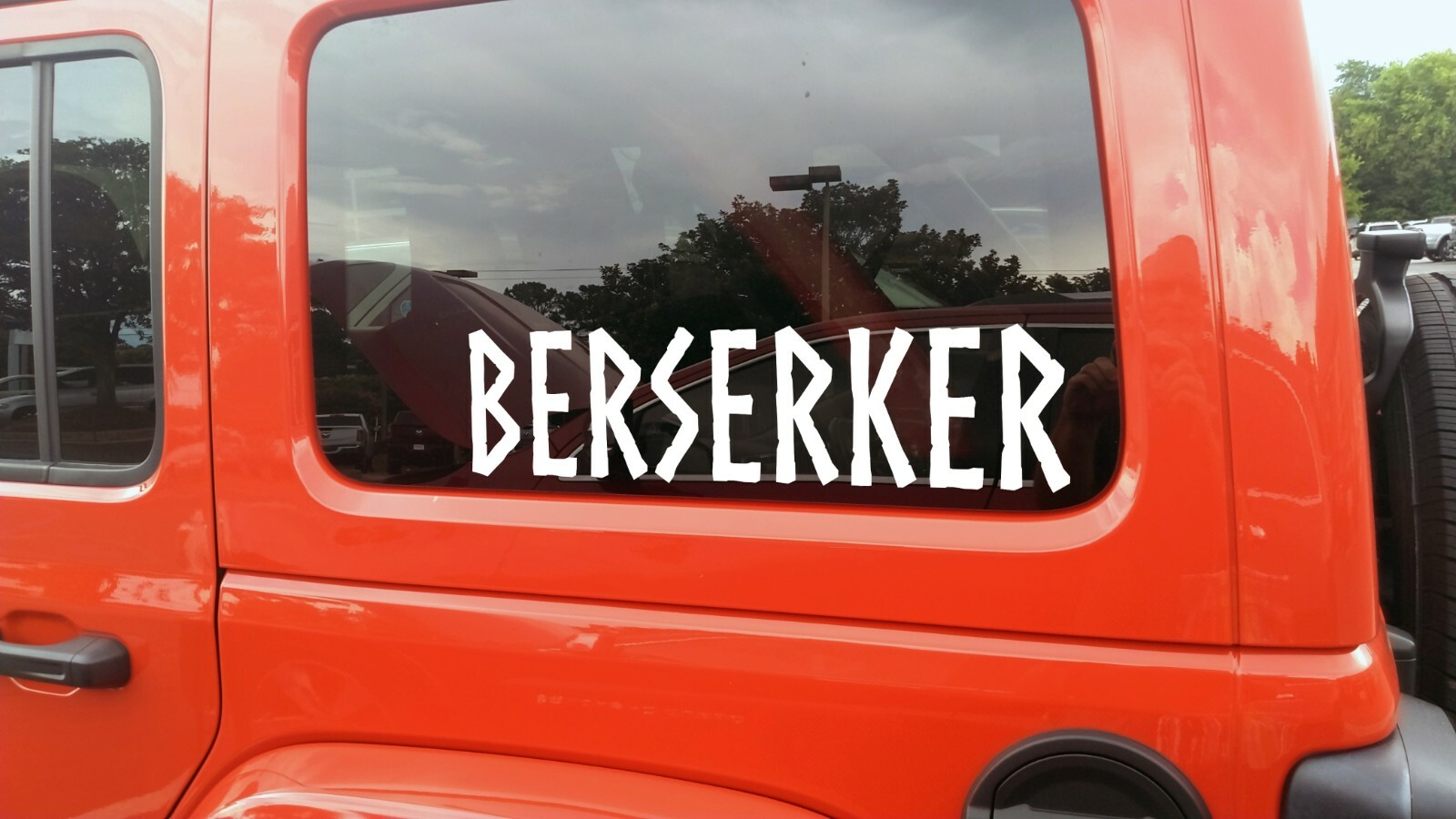 Berserker Vinyl Decal V3 – Viking Heathen Valhalla – Die Cut Sticker