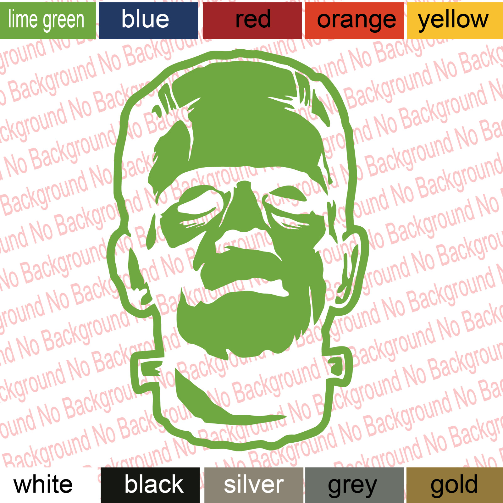 Frankenstein Vinyl Decal Die Cut Sticker Horror for Laptop Phone Window FY172