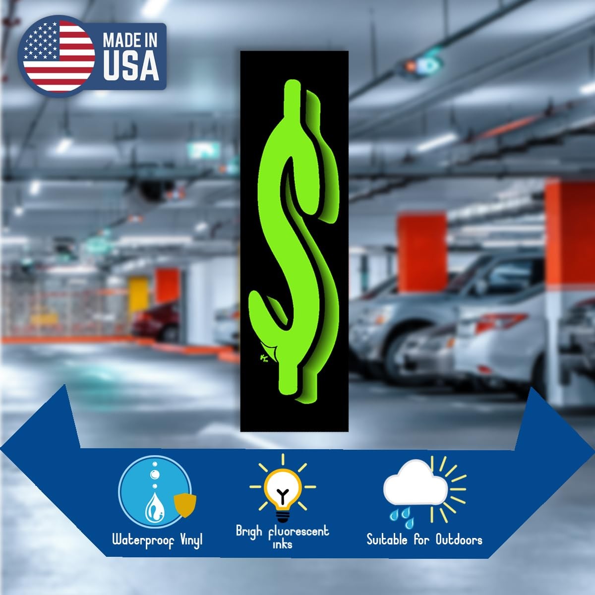 11 Dozen Windshield Pricing Stickers – Green Black Number Labels for Dealers