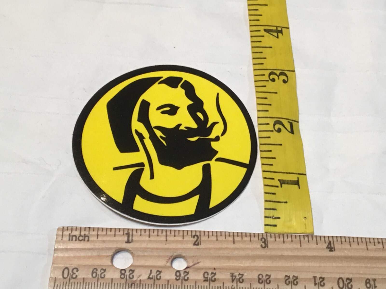 New ZIGZAG MAN Smoking Cig or ? Logo STICKER DECAL og nos Zig Zag Rolling Papers