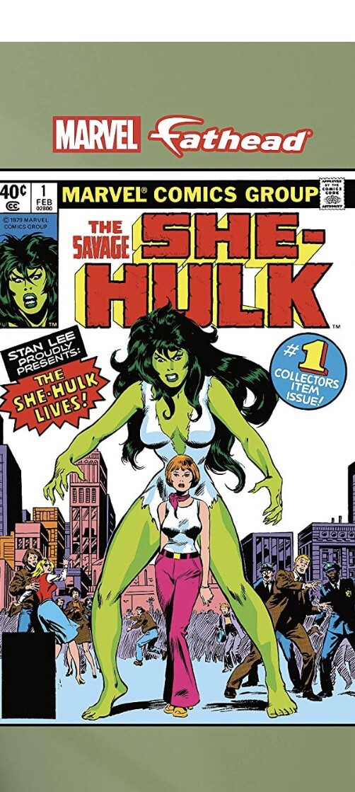 Fathead She Hulk Origin #1 Marvel Poster Decal NIB Free Shipping