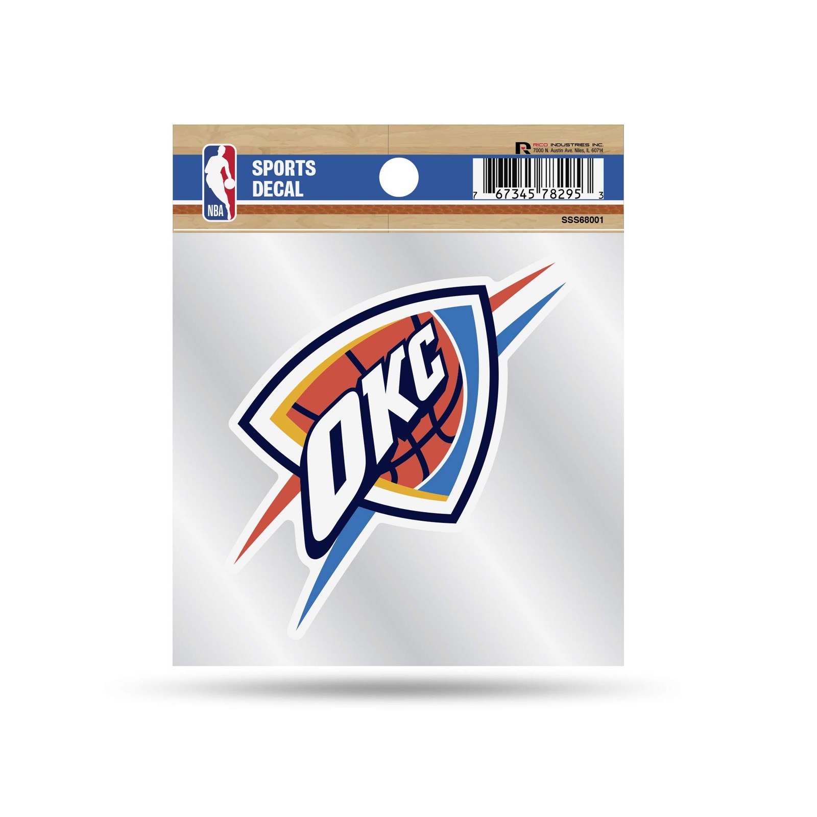 Team Logo Wall Art Decal 5×7 Inches Easy Peel and Stick Durable Vinyl USA Made