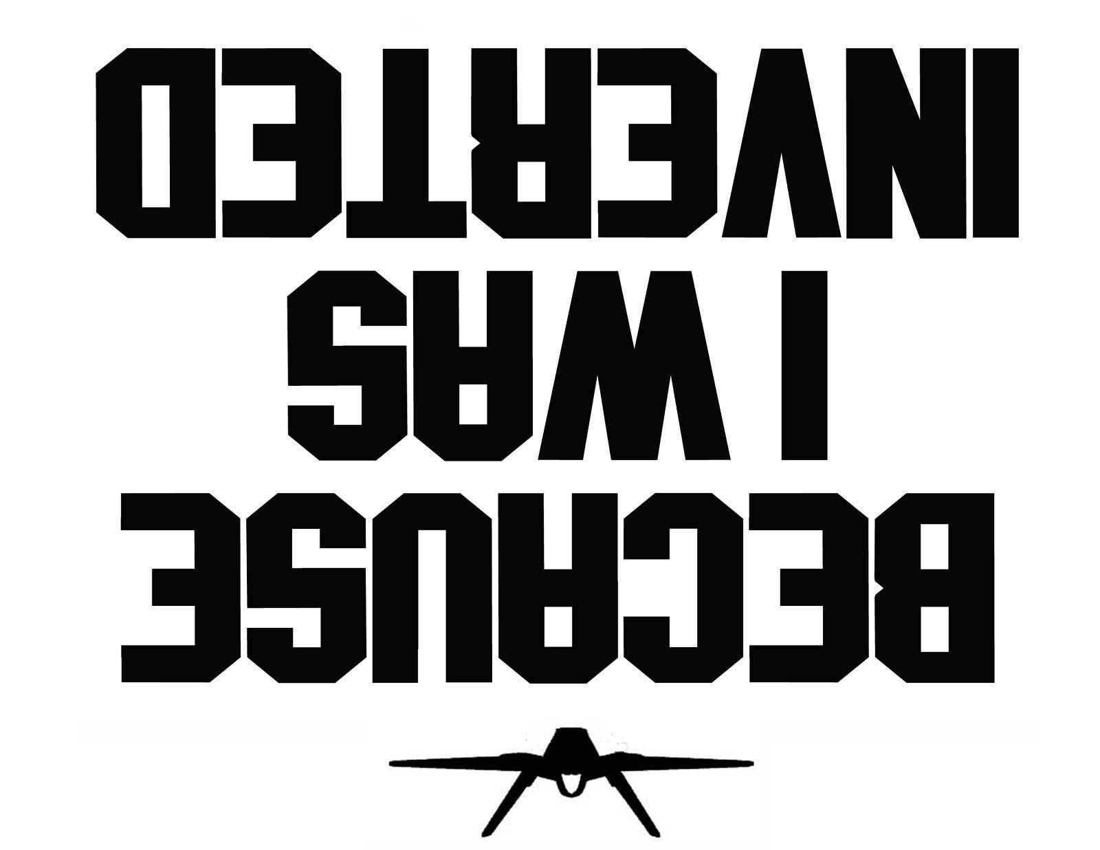 Top Gun Vinyl Decal Sticker Because I Was Inverted The finger Jet Upside Down