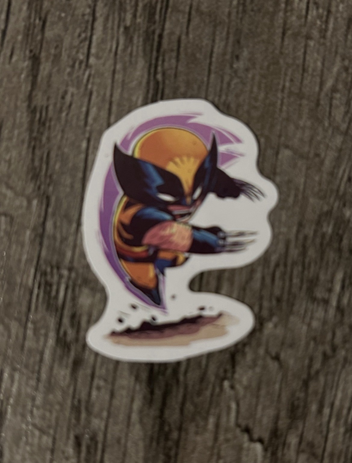 Wolverine Sticker/decal Vinyl Waterproof (Size 1.5 Inches) Marvel X-Men