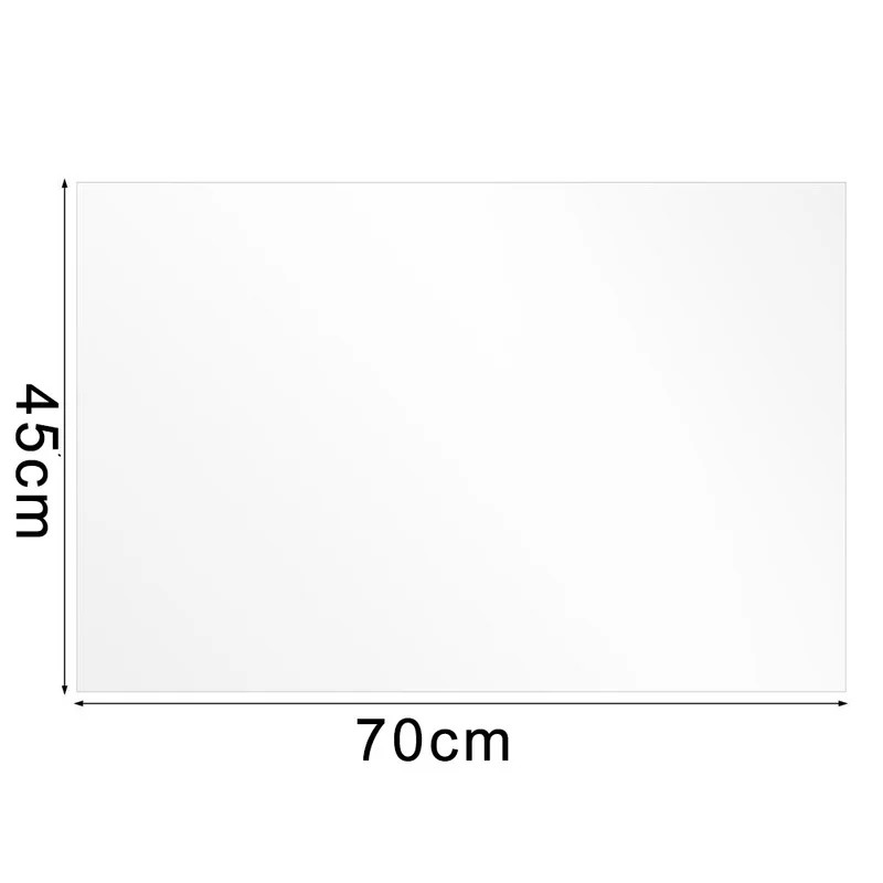 1Pc Kitchen Oil Proof Wall Sticker 90X60Cm Heat-Resistant Wallpaper Clear Self A