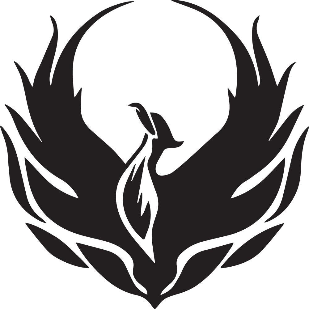 Tribal Phoenix Vinyl Decal Car Truck Window Laptop Tablet Tumblers Notebook