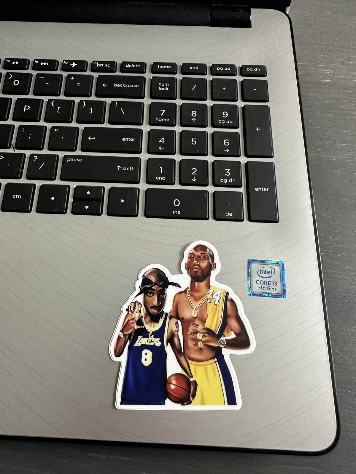 2Pac Vinyl Sticker Pack (2) High Quality HIP HOP Rap Lot Tupac Kobe Flowers