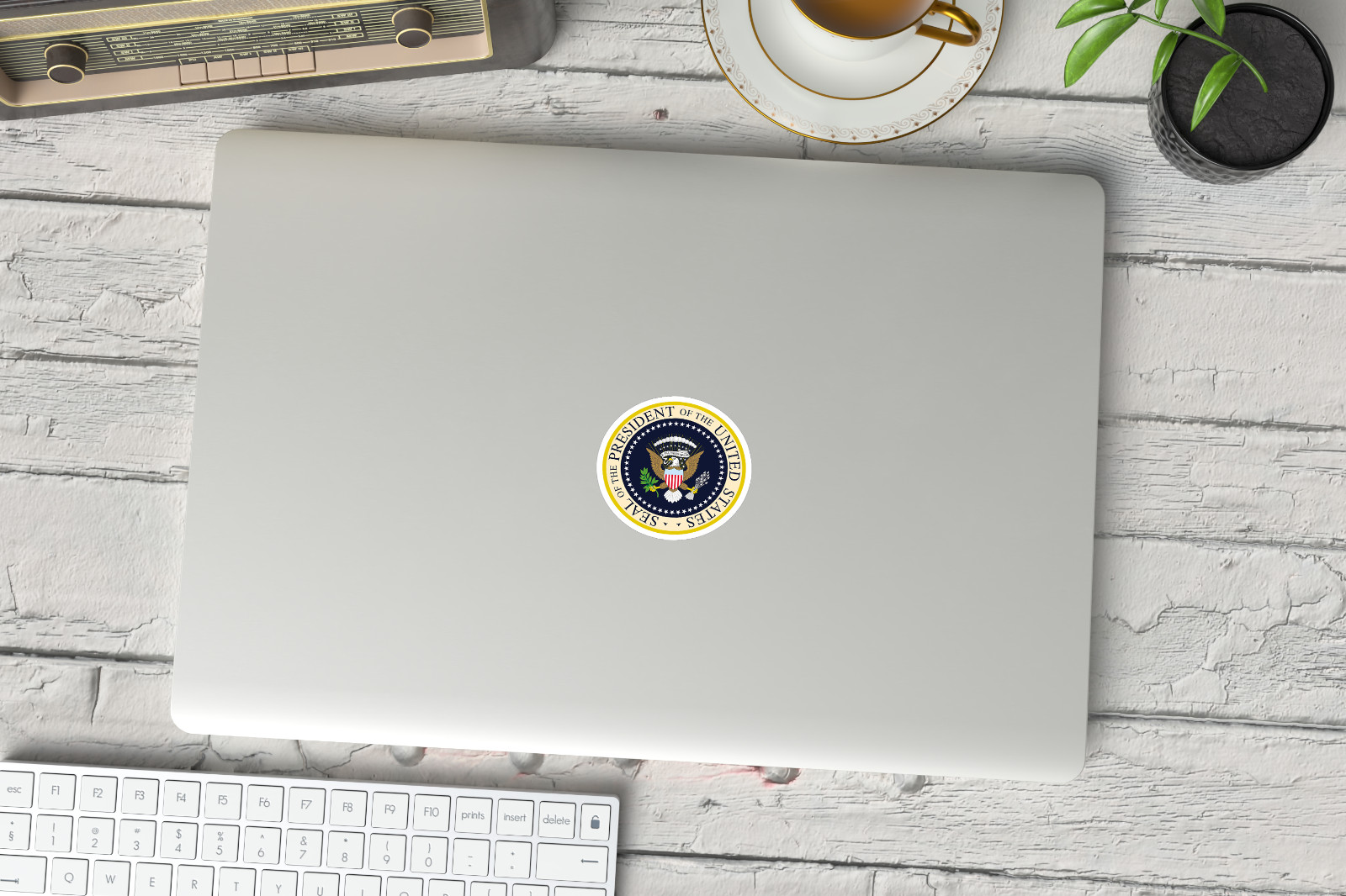 NEW- US Presidential President Seal Vinyl Sticker Decal – 3 INCHES
