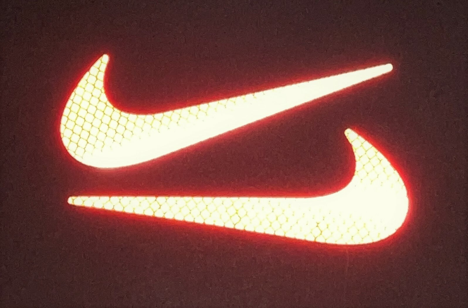 Nike Swoosh Logo 3M Reflective Stickers Decals Reflector Pack Sneakerheads