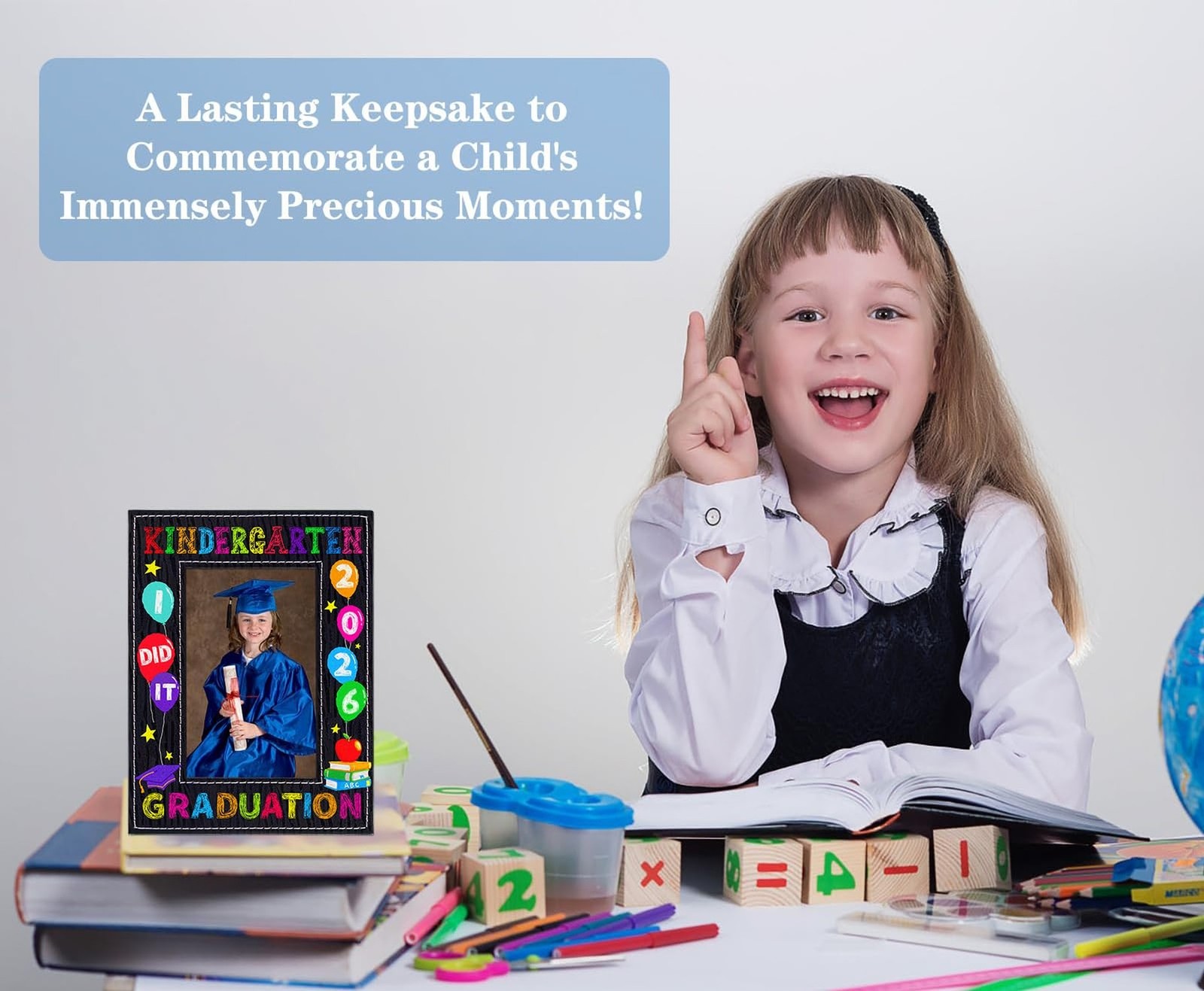 FaCraft Kindergarten Graduation Gifts – 4"x6" Kindergarten Graduation Picture…