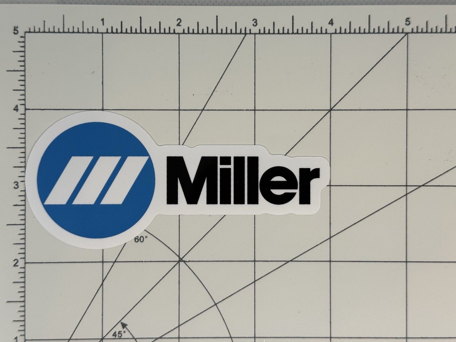 Miller Welding Sticker Commercial Welder ARC MIG TIG Decal Sticker