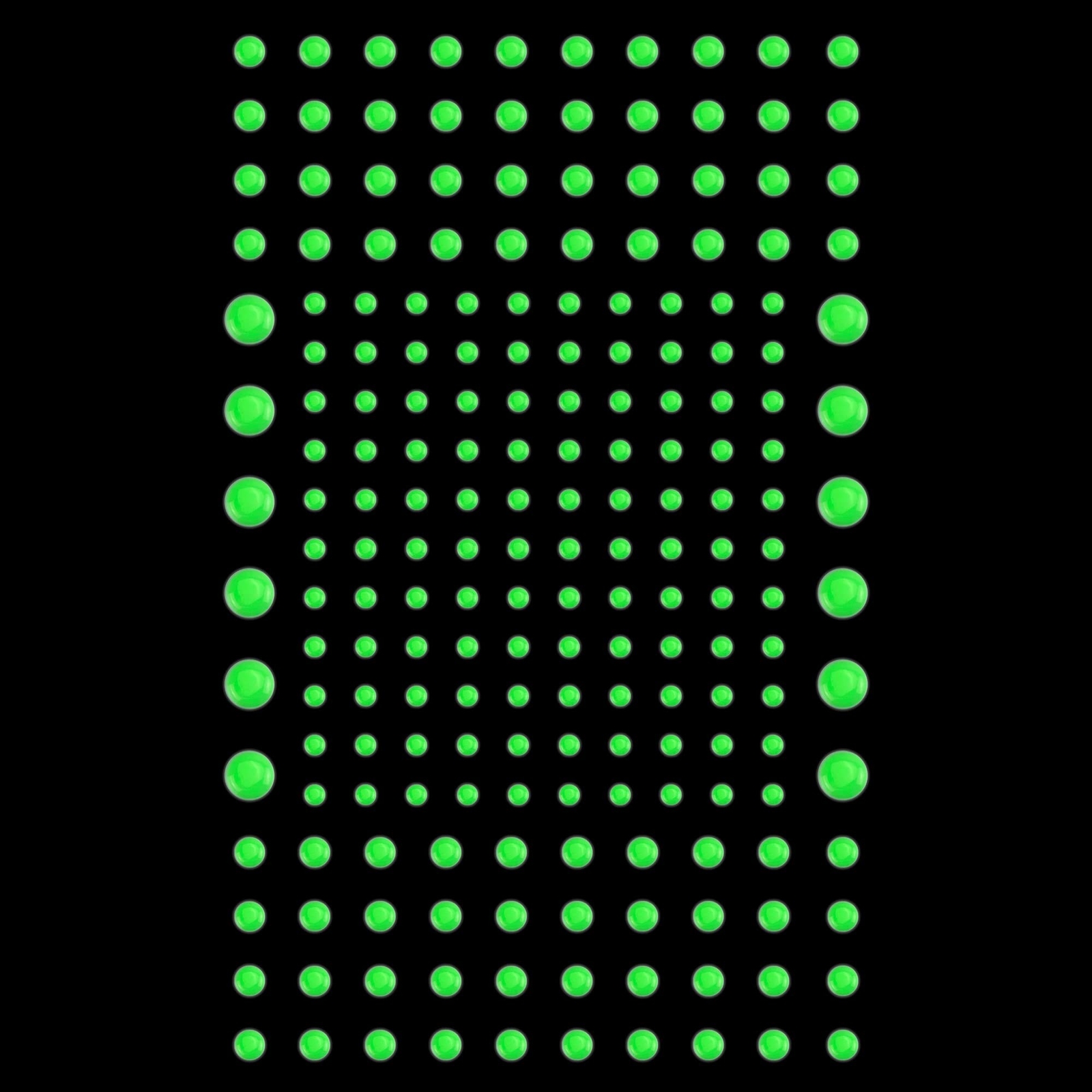 202 Pcs Domed Glow in The Dark Dots Stickers Luminous Wall Ceiling Stickers D…