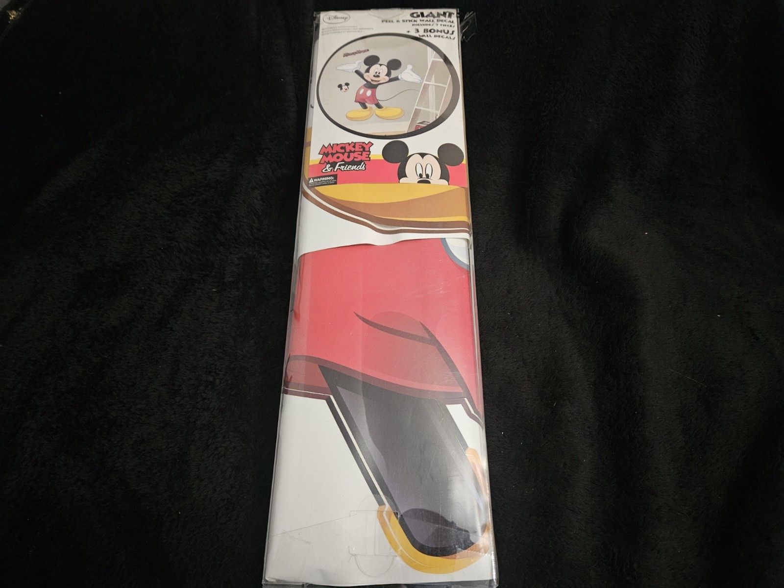 Disney Mickey Mouse Wall Stickers Giant 37" RoomMates 10 Decals Kids Decor – NEW