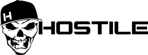 Vinyl Decal for Window – Hostile Off-Road Tires (Full Logo)