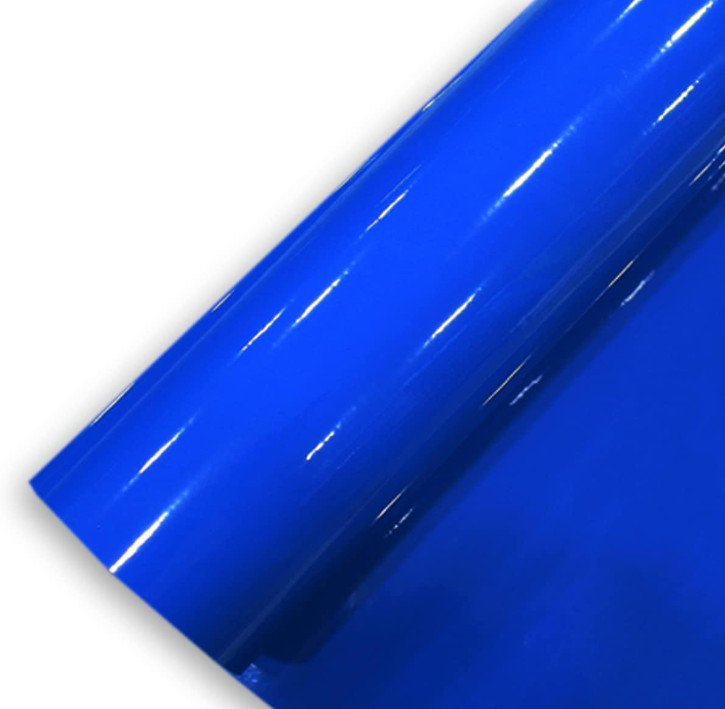 Yamaha Glossy Blue Adhesive Film for Motorcycle Scooter Car Tuning