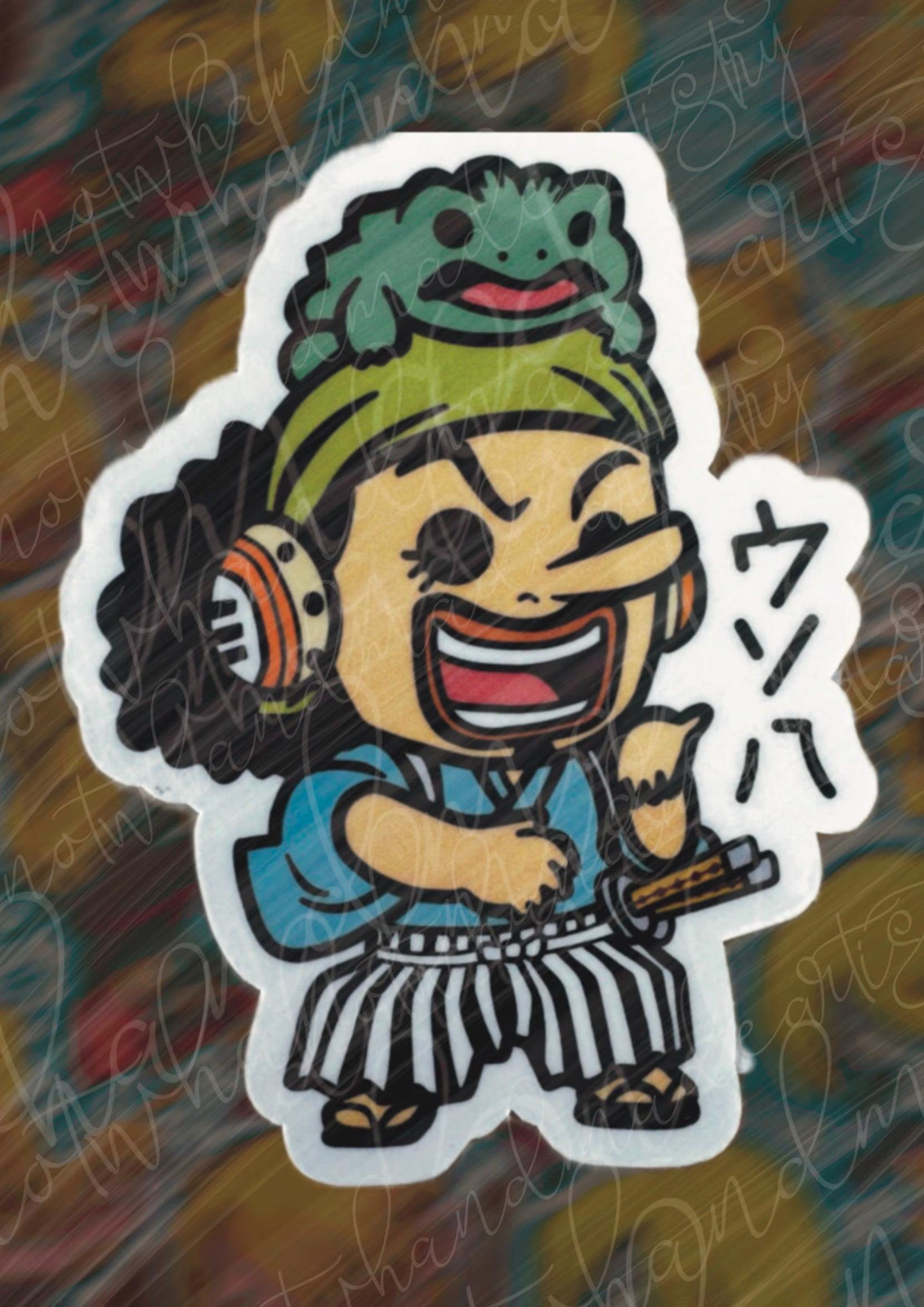One Piece Usopp Sogeking Weatherproof Stickers