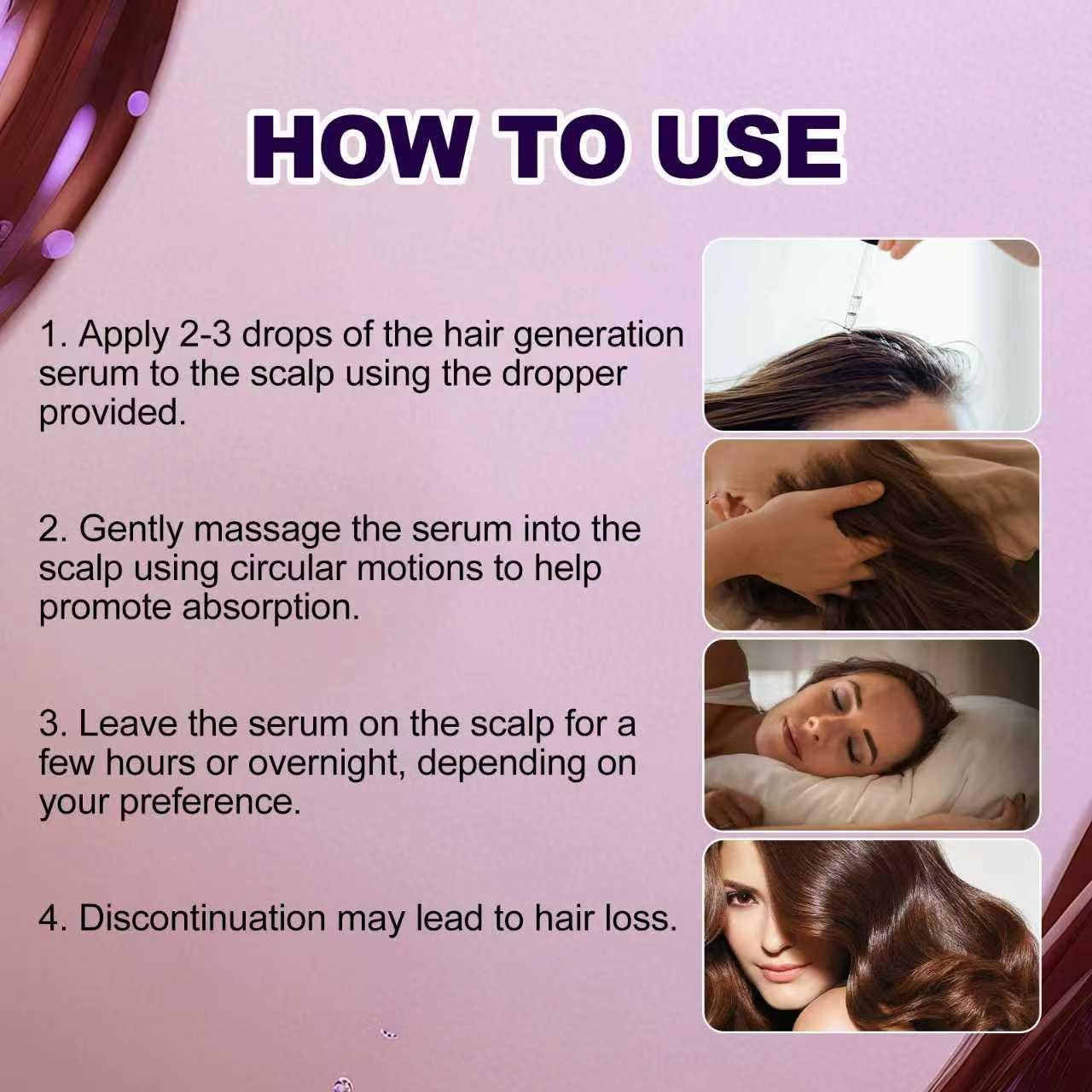 Hair Growth Treatment for Thicker Longer, 5% Minoxidil Biotin Hair Growth Serum