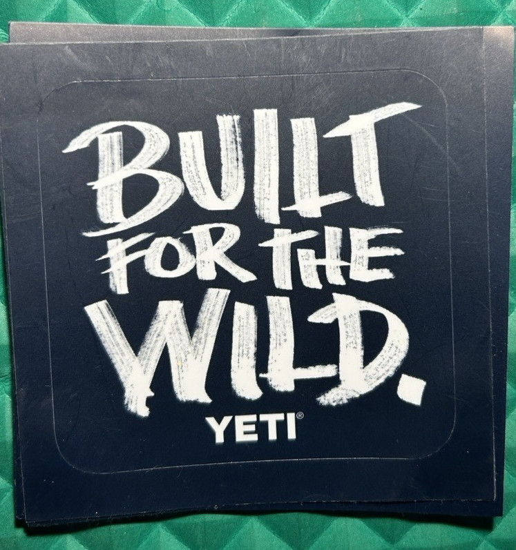 Authentic YETI Stickers Decals (19 Styles)
