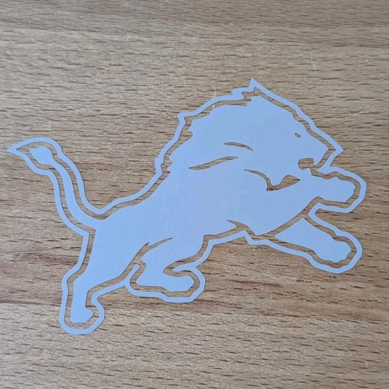Detroit Lions vinyl decal