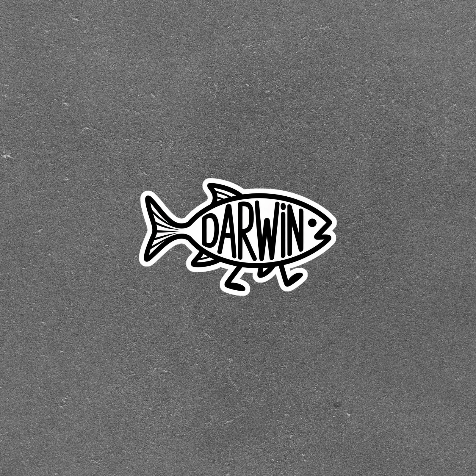Darwin Fish Science Evolution Vinyl Sticker Decal #6214