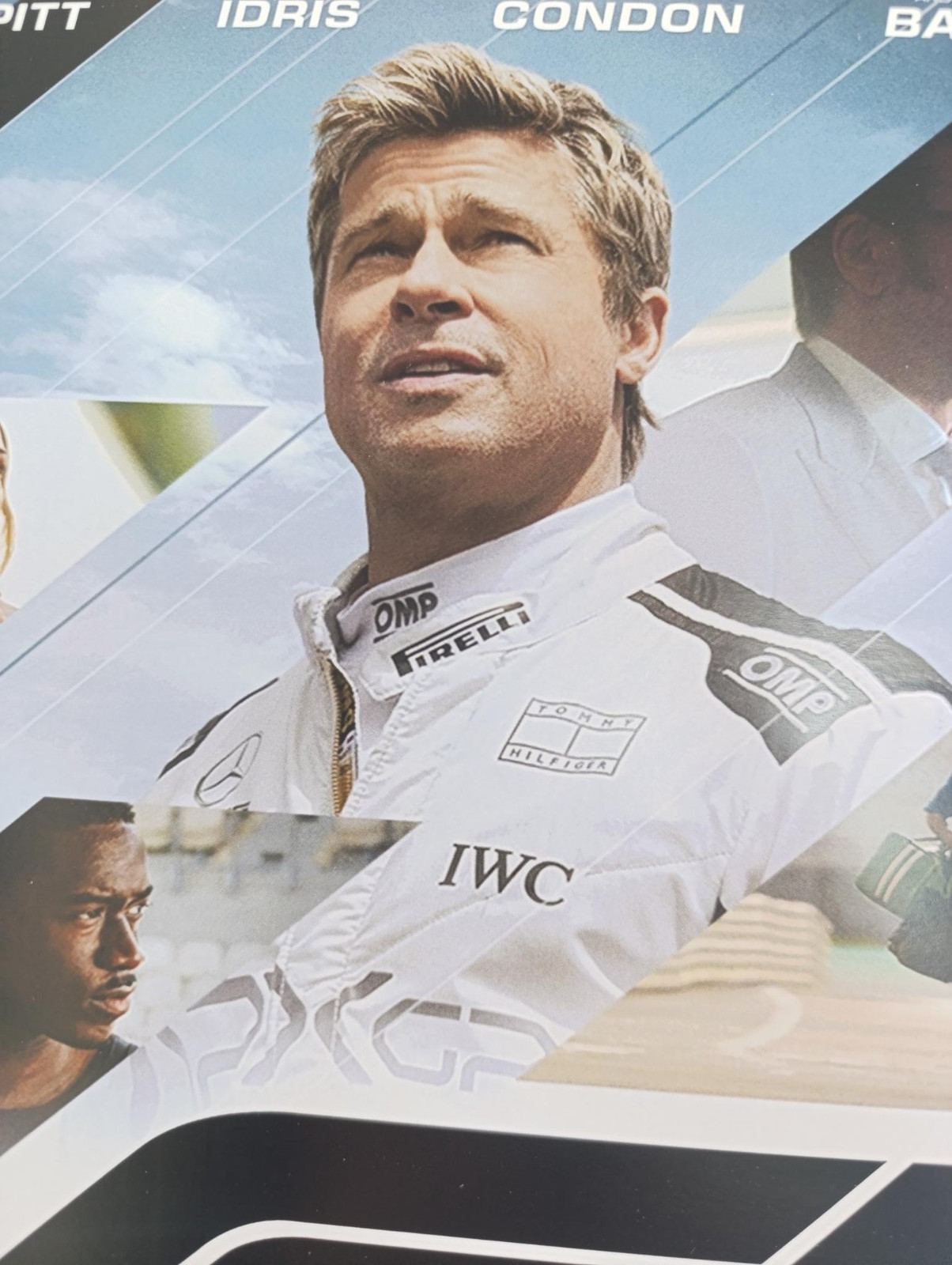 F1 Movie Poster Final Version 2025 Brad Pitt White 300 gr Paper A3 A4