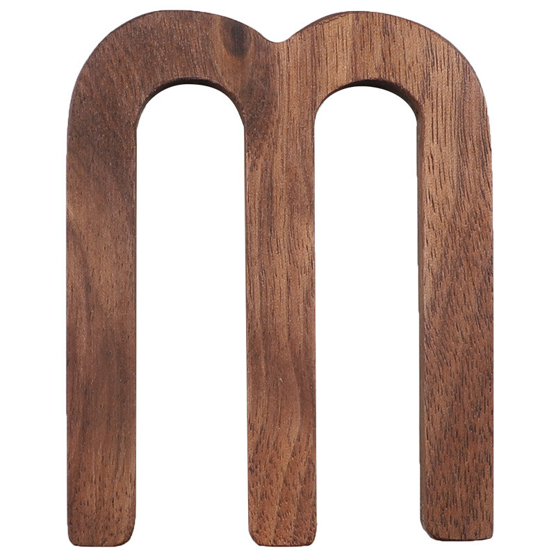 1PC Solid Wood Art Letter Wall Adorn DIY Ornaments Props A-Z Personalised Design