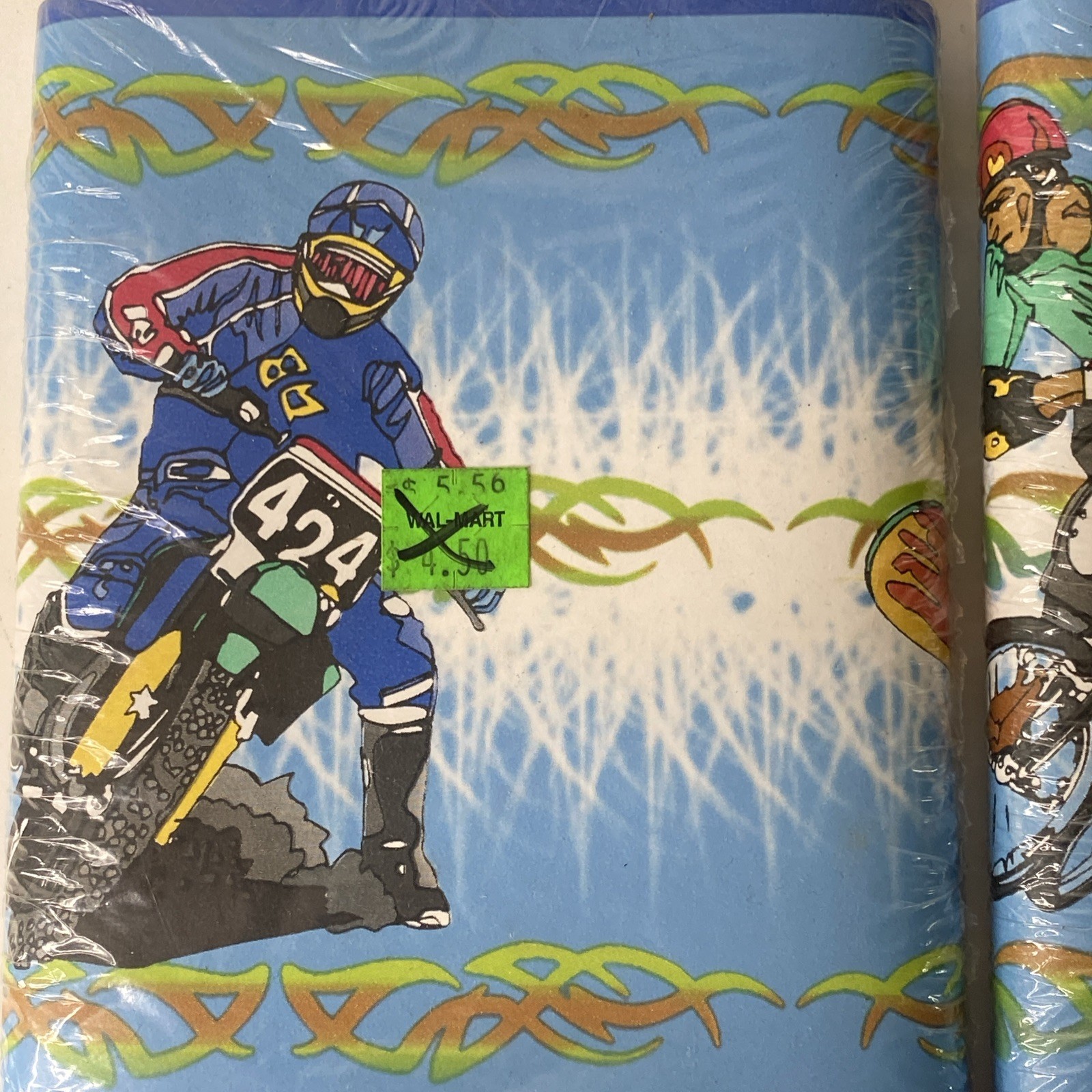 Y2K Vtg X-treme Sports Wallpaper Boarder – Skateboarding & BMX – Kids Bedroom