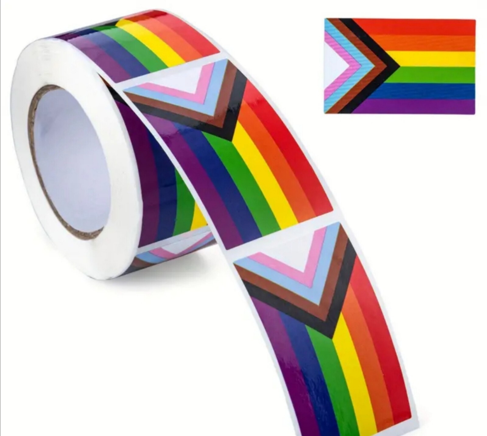 20 PCS Gay Queer LGBTQ+ Rainbow Progress Pride Flag Stickers BRAND NEW