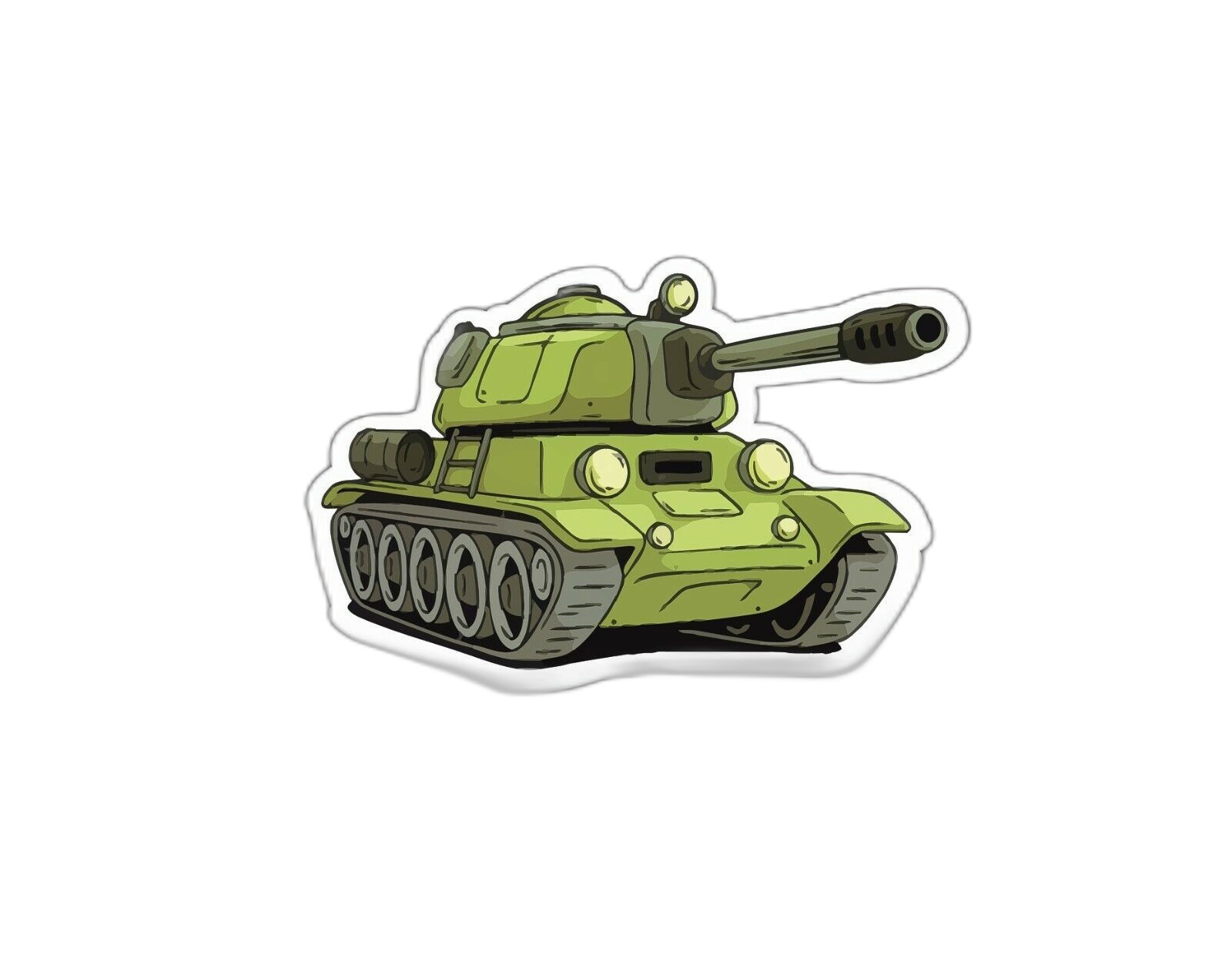 Tank Sticker Decal War Military