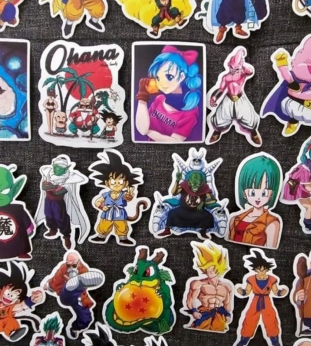 LOT OF 10 PCS random DRAGON BALL Z characters video game ohana Goku Vegeta PS