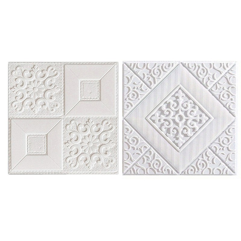 Bedroom 3D Foam Wall Sticker 3D Wall Panel Easy Application Foam Material