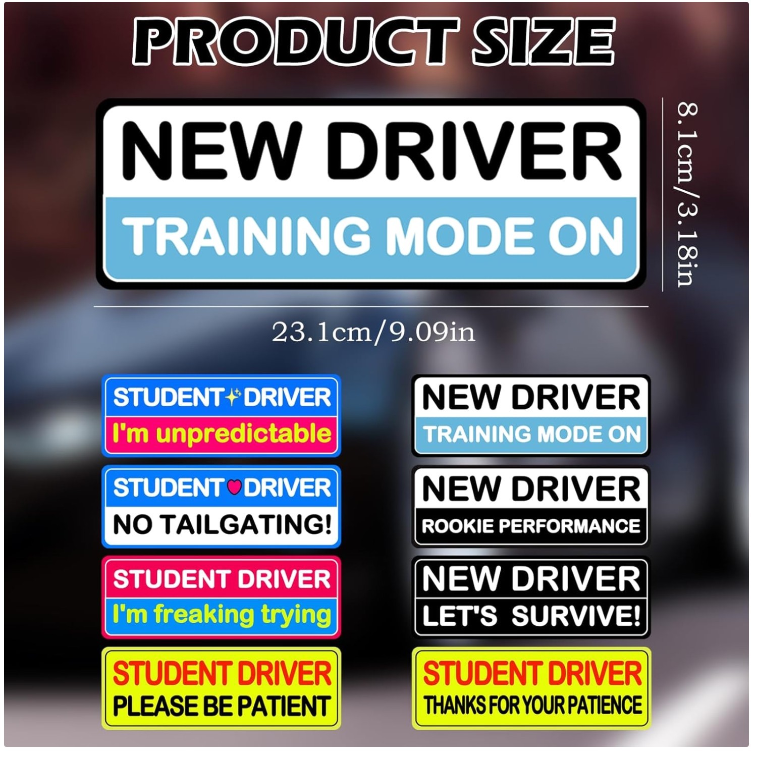 Eye-Catching New Driver Magnet Assortment