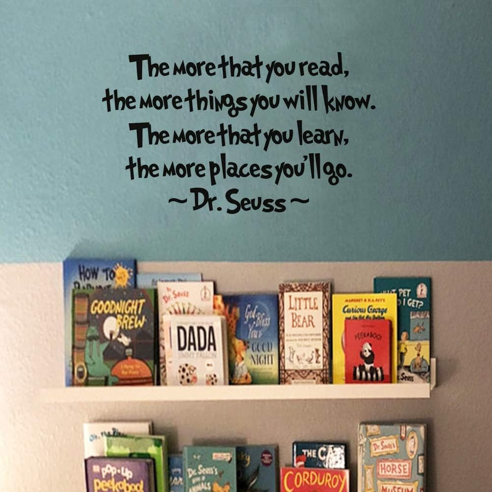 Kids Room Decals Inspirational Quotes Baby Bedroom Wall Stickers Nursery Decor,D