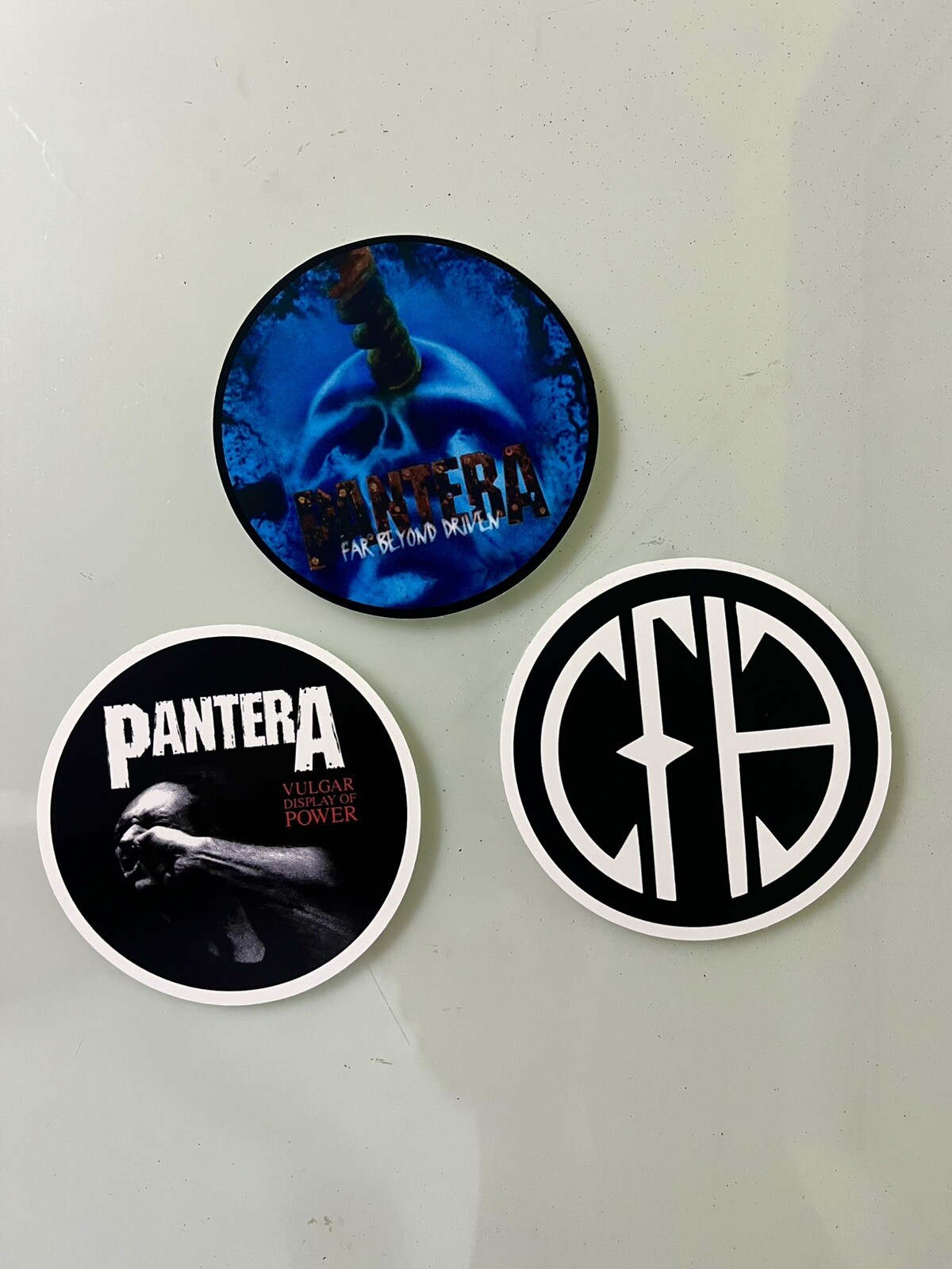 Pantera Sticker Pack – Heavy Metal Sticker Pack , Vulgar Display Of Power
