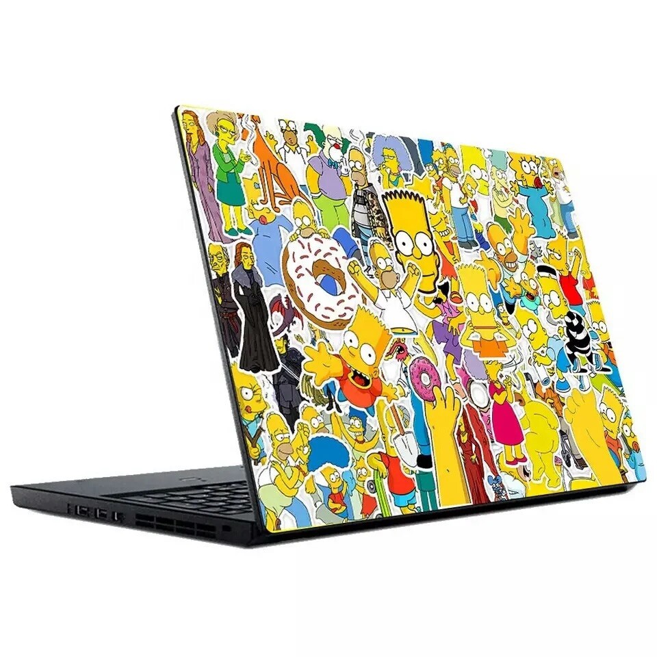 10 Random Stickers The Simpsons Decals Hydro Car Yeti Laptop Car Free Shipping!