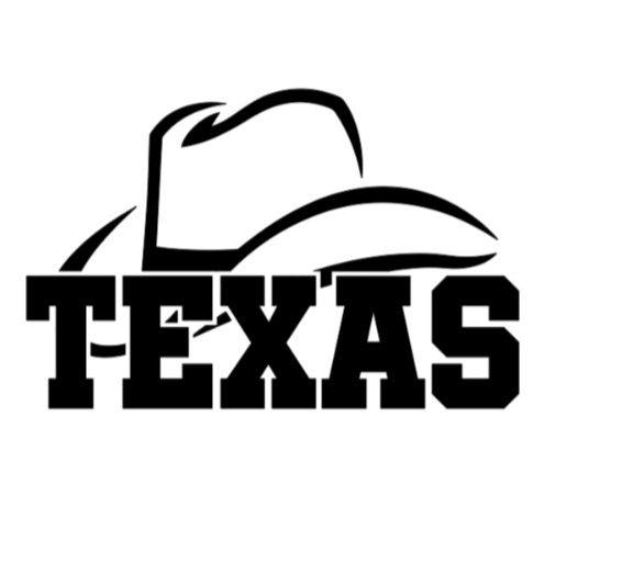 Texas Vinyl Decal Sticker Car Truck Window Laptop Sticker Cowboy Hat
