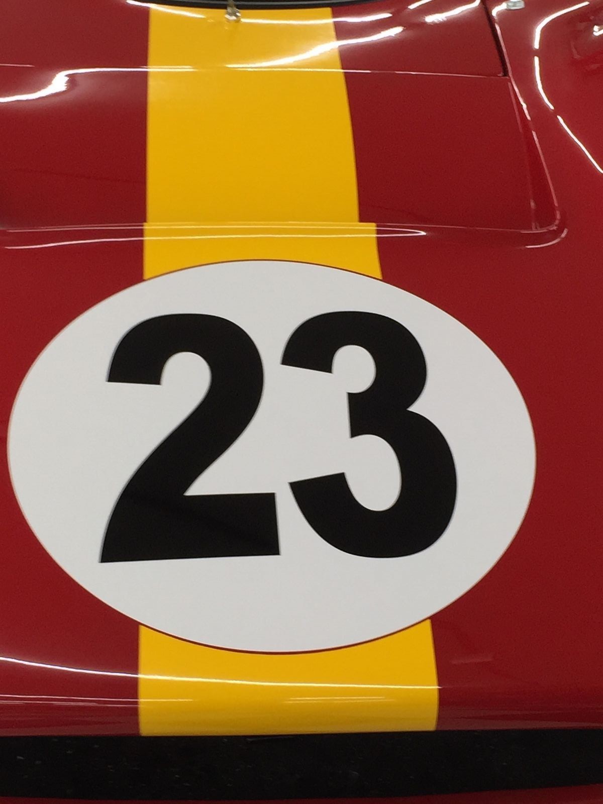 Meatball Race Car Numbers Vinyl Decals (2x) Vintage Look – Select Size & Color