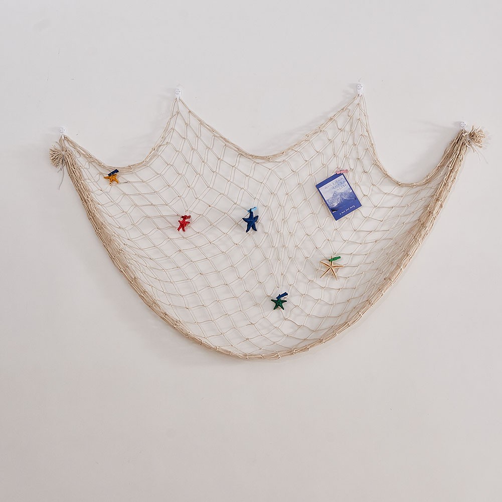 Fish Net Decoration Beautifully Handcrafted With Shells And Elegant Eco Friendly