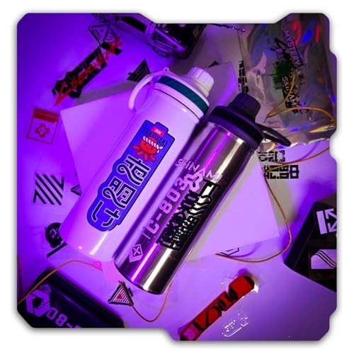 25pcs Cyberpunk Sticker Set – Waterproof Futuristic Decals for Car, Laptop, Bump