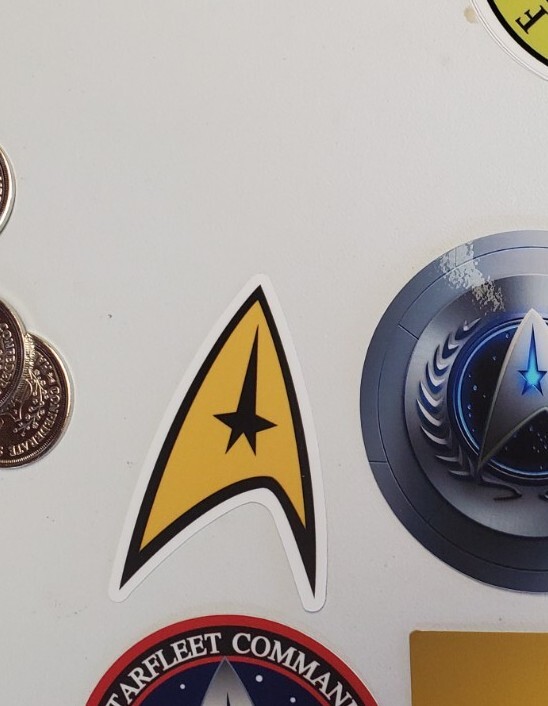 Star Trek STICKERS variety PACK LOT of 4 *WORLDWIDE 🌐 SHIPPING*