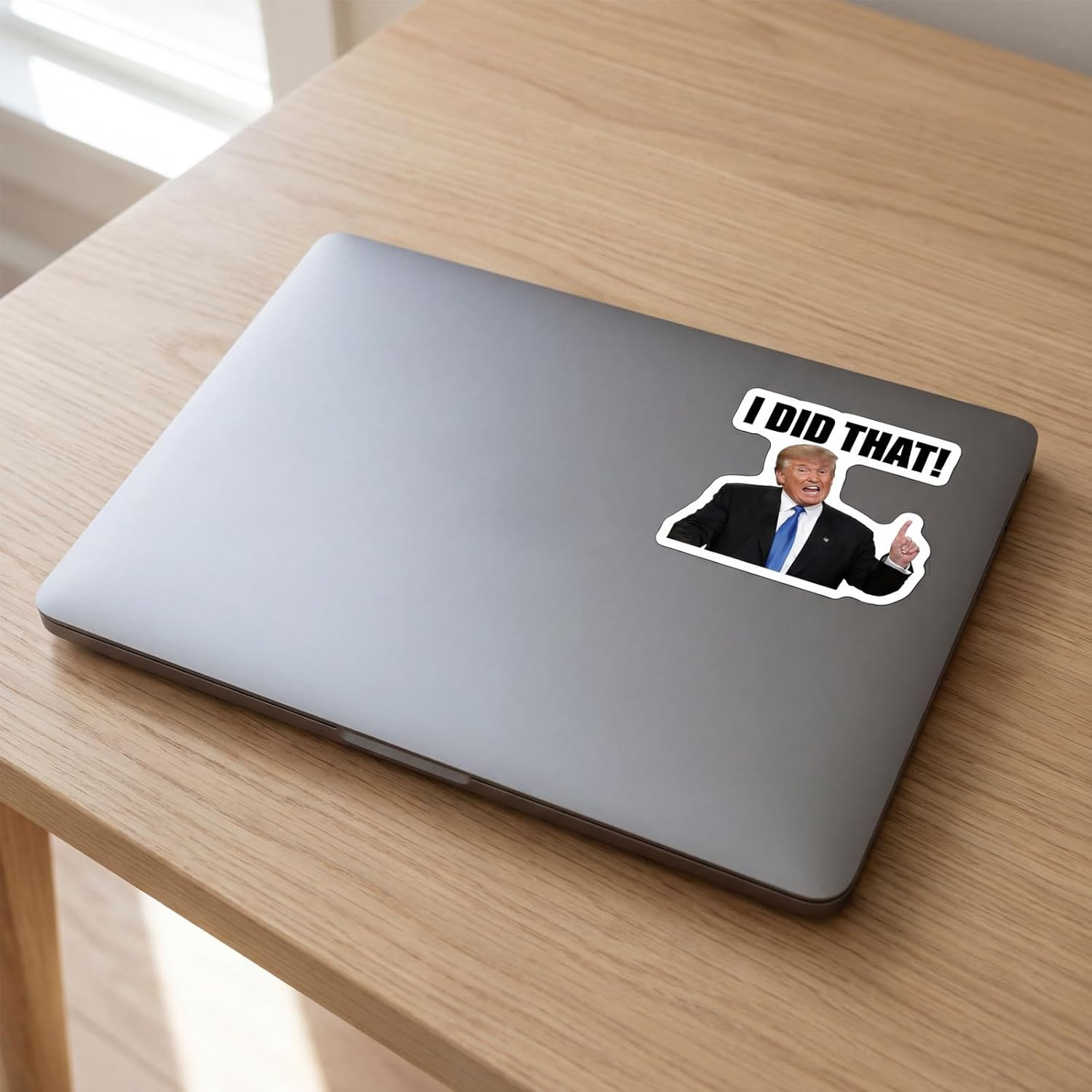 I Did That Trump Sticker 100Pcs, 2 X 1.8 Inch Gas Pump Decals, Waterproof & Weat